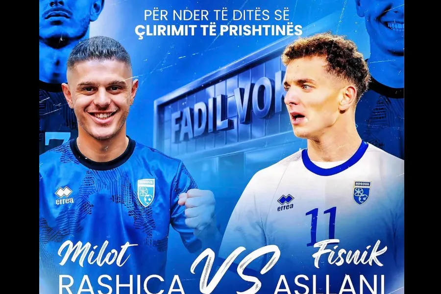  Ndeshja e Yjeve  me 11 Qershor  Asllani   Rashica Më 11 qershor 2026  me fillim nga ora 18 00 në stadiumin Stadiumi Fadil Vokrri  do të zhvillohet  Ndeshja e Yjeve   një spektakël futbollistik i organizuar në nder të Ditës së Çlirimit të   