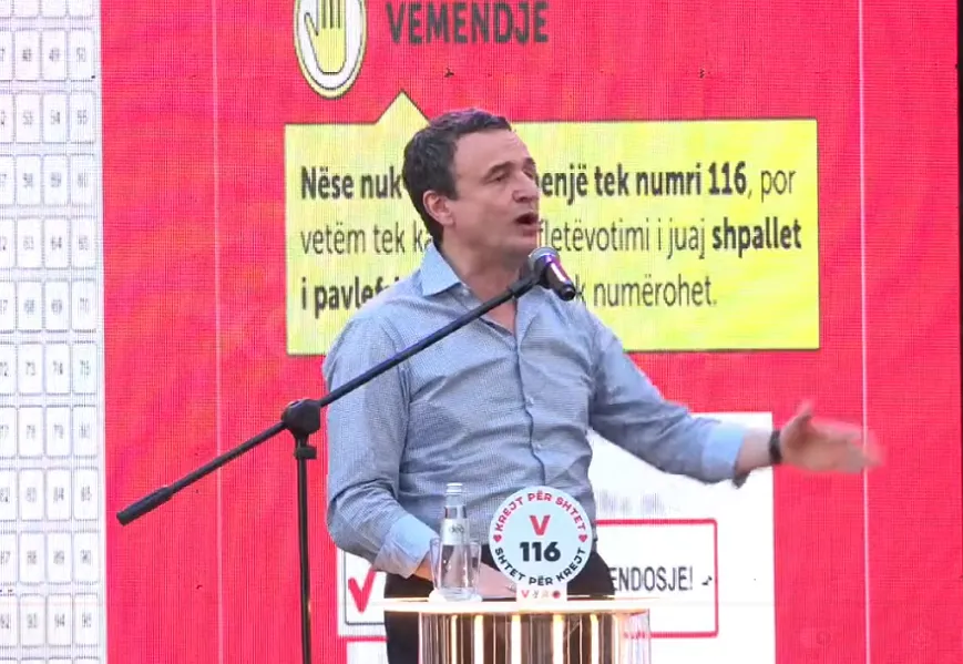 VV e mbyllen në Prizren   LIVE nga Shatërvani