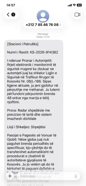 Kujdes me mesazhet telefonike mashtruese 