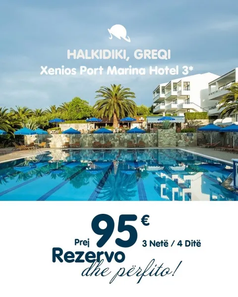 Det kristal  plazhe magjike dhe pushime që i meritoni në Halkidiki në Greqi me Fibula