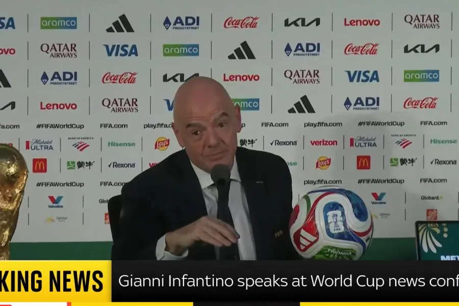Infantino mbron çmimet e Botërorit  Biletat e lira do të përfundonin në tregun e zi Presidenti i FIFA s Gianni Infantino është pyetur për çmimet e biletave dhe shqetësimet se tifozët mund të jenë përjashtuar nga Kupa e Botës 2026 Ai tha se çmimi   