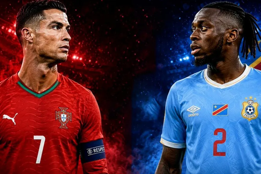 Ronaldo debuton sonte në Botërorin e tij të gjashtë Sonte në orën 19 00  vëmendja e gjithë botës së futbollit do të jetë mbi Portugalinë  e cila nis rrugëtimin në Botërorin 2026 përballë Republikës Demokratike të Kongos Ky takim do të hyjë direkt   