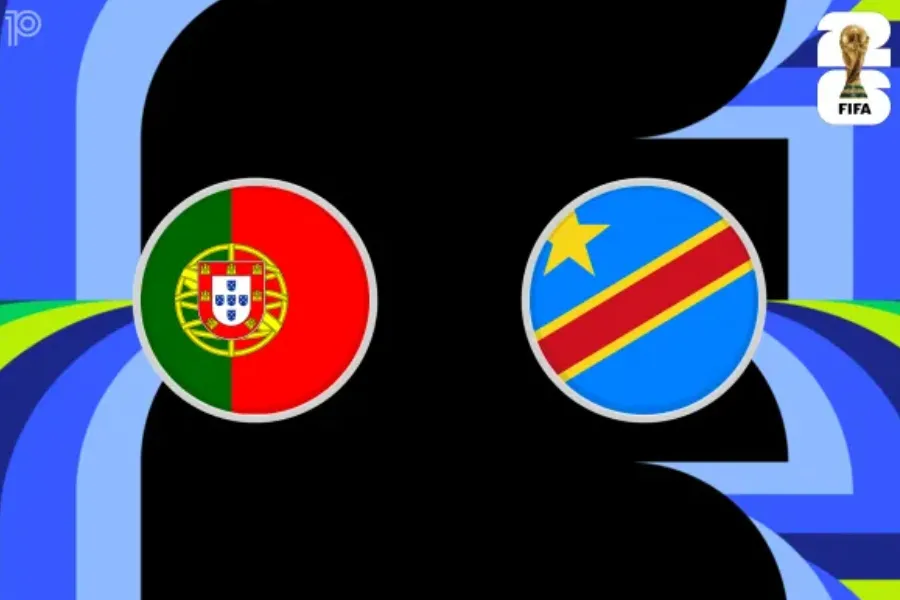 Formacionet zyrtare Portugali   RD Kongo Sonte në orën 19 00  vëmendja e gjithë botës së futbollit do të jetë mbi Portugalinë  e cila nis rrugëtimin në Botërorin 2026 përballë Republikës Demokratike të Kongos Ky takim do të hyjë direkt në   