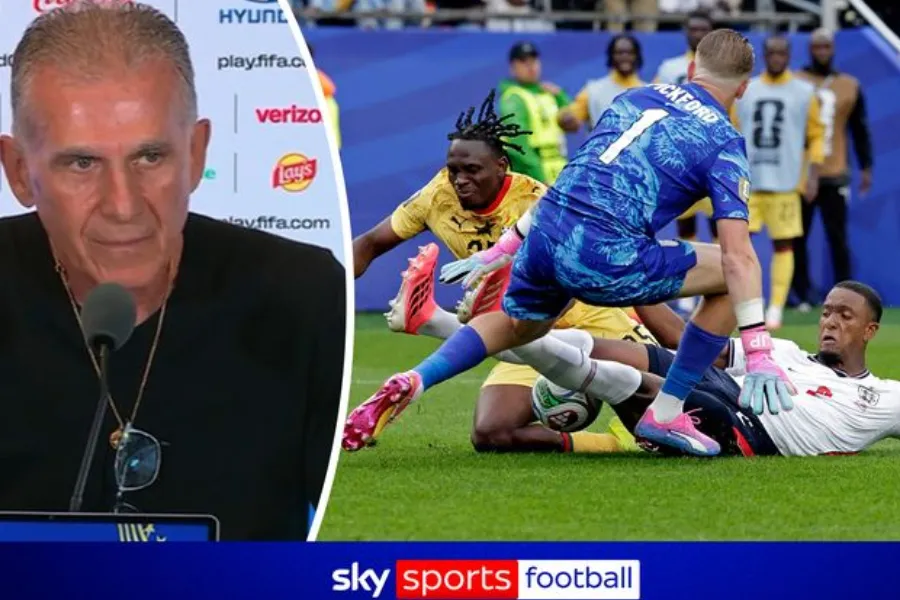 Trajneri i Ghanës pas ndeshjes me Anglinë  VAR i ishte në pushim Trajneri i Ghanës  Carlos Queiroz  nuk i fshehu kritikat pas barazimit 0 0 ndaj Anglisë në Kupën e Botës 2026  duke vënë në shënjestër sistemin VAR për vendimet e diskutueshme gjatë   