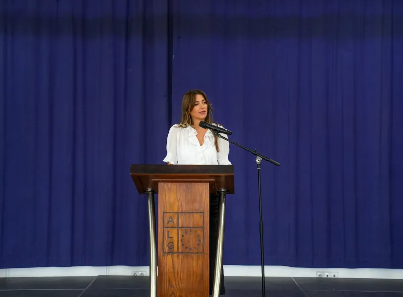Haxhiu në KAMO 2026  Dija e nxënësve  themeli i së ardhmes Ushtruesja e Detyrës së Presidentes së Republikës së Kosovës  Albulena Haxhiu  ka marrë pjesë sot në ceremoninë hapëse të edicionit të shtatë të Olimpiadës Matematike Kosovë Shqipëri   