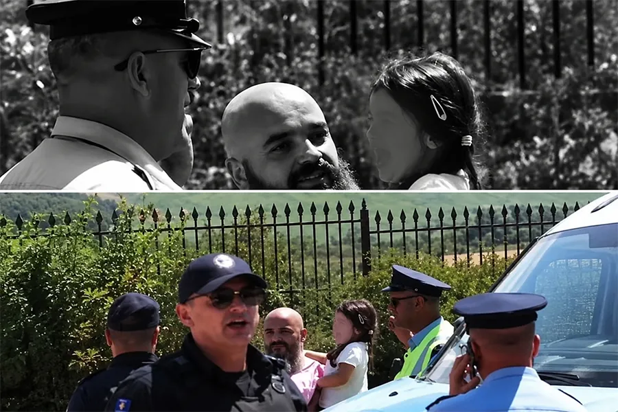 Tentimi për të manipuluar me pamjet nga  Vidovdani   Berisha  Serbia synon viktimizimin Njohësi i çështjeve të sigurisë kibernetike  Halil Berisha  ka reaguar ndaj një fotografie që  po shpërndahet nga grupe ekstremiste serbe për të paraqitur   