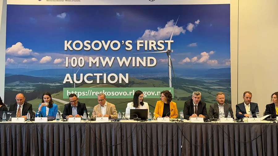 Rizvanolli  Ankandi i energjisë së erës shton 100 MW në Kosovë