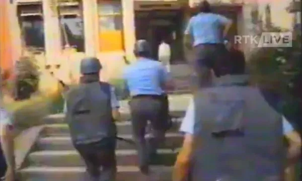 36 vite nga okupimi i Radio Televizionit të Prishtinës Më 5 korrik të vitit 1990  forcat serbe me urdhër të Qeverisë së tyre ndaluan transmetimin e Radio Televizionet të Prishtinës  shkurtuar si RTP ose TVP RTP ishte radio televizioni i parë   