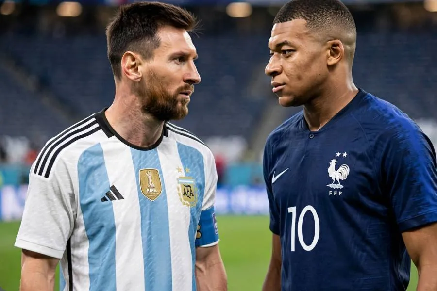 Messi apo Mbappe  Ndizet beteja për  Këpucën e Artë  Lionel Messi dhe Kylian Mbappe po zhvillojnë një garë të jashtëzakonshme për titullin e golashënuesit më të mirë të Kupës së Botës 2026  Dy yjet e futbollit botëror kryesojnë aktualisht listën   