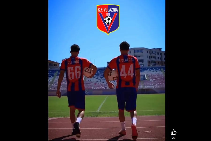 Ndodhi e rrallë në futboll  Vllaznia transferon dy binjakë si përforcime Vllaznia ka zyrtarizuar një moment të veçantë për klubin shkodran  duke nënshkruar kontratat e para profesionale me binjakët Simon dhe Sokol Uldedaj Dy vëllezërit  të   