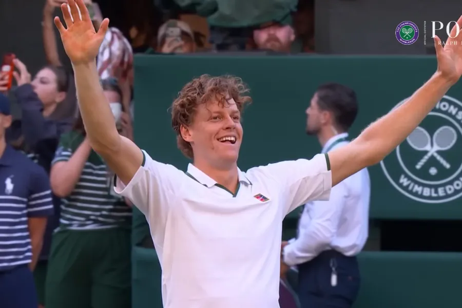 Sinner mbron titullin në Wimbledon dhe shkruan histori Jannik Sinner konfirmon dominimin e tij në tenis  duke mbrojtur me sukses titullin në Wimbledon dhe duke fituar trofeun e pestë Grand Slam në karrierë Italiani e mbylli turneun me një   
