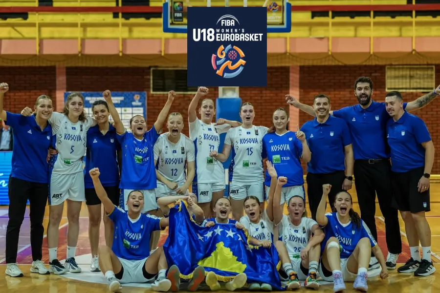 Kosova U18 e basketbollit e mposhtë Gjeorgjinë në basketboll Kombëtarja e Kosovës U18 në konkurrencën e femrave e ka nisur me këmbë të mbarë aventurën në FIBA U18 Women s EuroBasket 2026  duke shënuar një fitore të thellë ndaj Gjeorgjisë me   