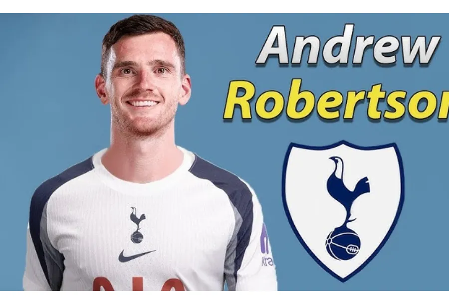 Tottenham zyrtarizon transferimin e Andy Robertson Tottenham Hotspur ka zyrtarizuar transferimin e kapitenit të Skocisë  Andrew Robertson  si lojtar të lirë pas largimit nga Liverpool 32 vjeçari mbrojtësi i majtë u largua nga Anfield në fund të   