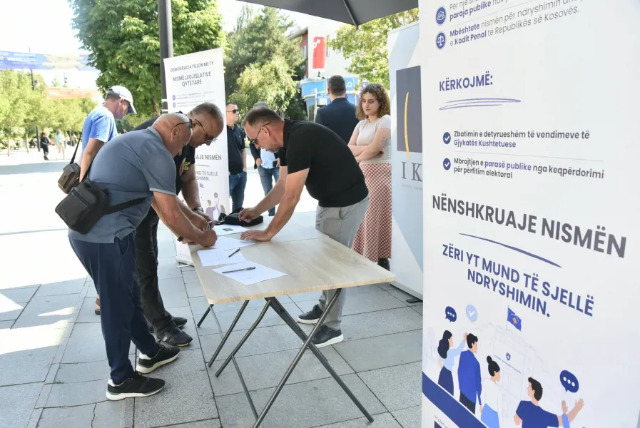 IKD nis mbledhjen e nënshkrimeve për ndryshimin e Kodit Penal Instituti i Kosovës për Drejtësi  IKD   në kuadër të nismës legjislative qytetare për ndryshimin dhe plotësimin e Kodit Penal të Republikës së Kosovës  ka nis mbledhjen e nënshkrimeve   